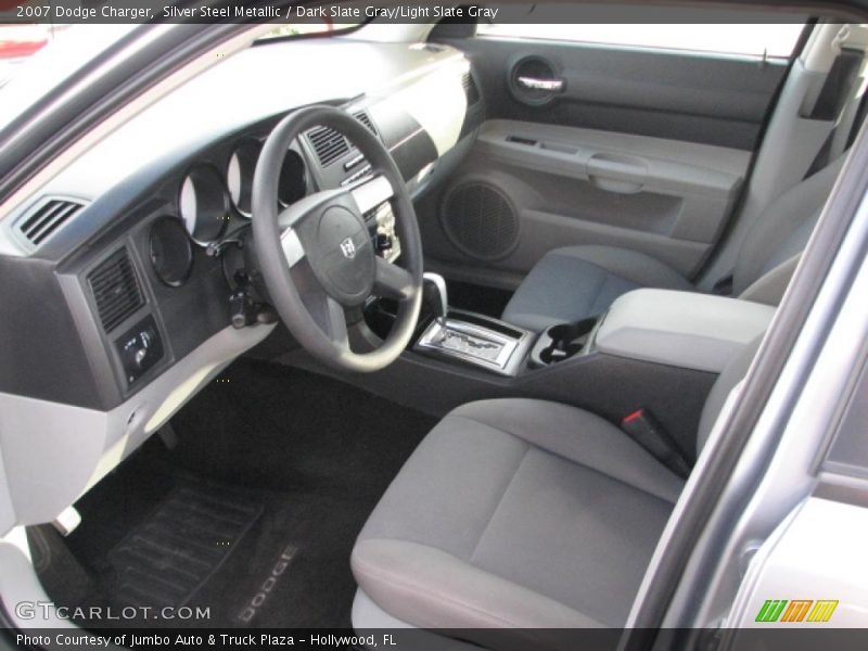 Silver Steel Metallic / Dark Slate Gray/Light Slate Gray 2007 Dodge Charger