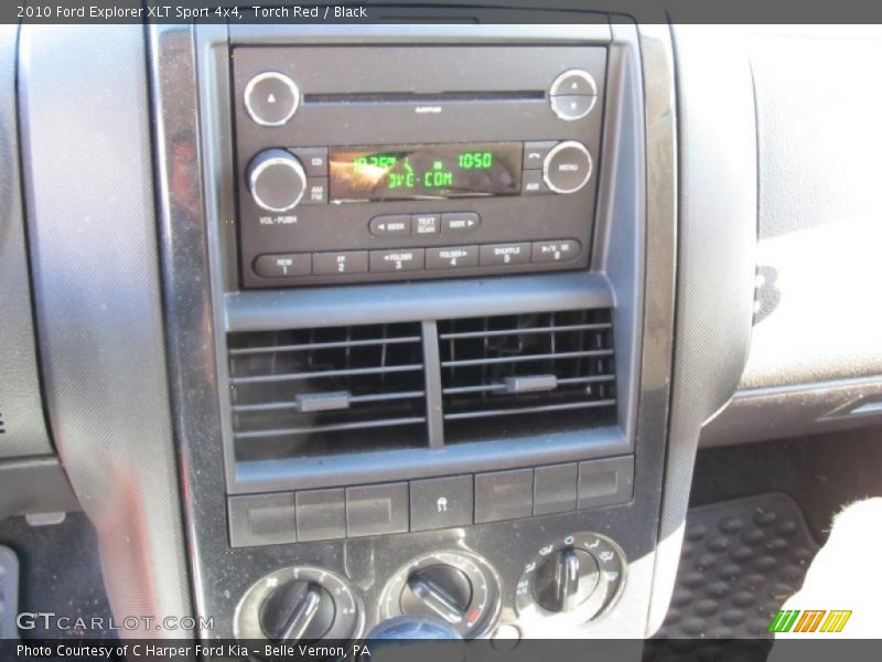 Torch Red / Black 2010 Ford Explorer XLT Sport 4x4