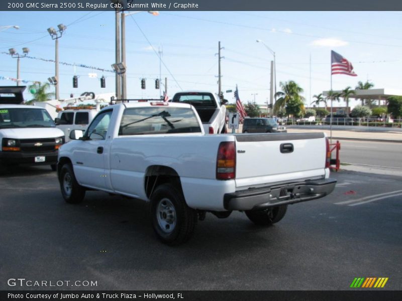 Summit White / Graphite 2000 GMC Sierra 2500 SL Regular Cab