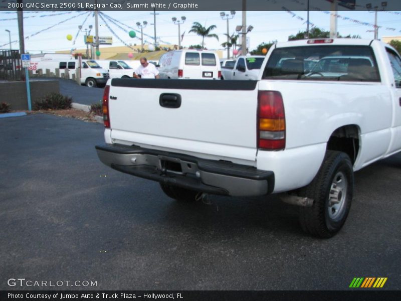 Summit White / Graphite 2000 GMC Sierra 2500 SL Regular Cab