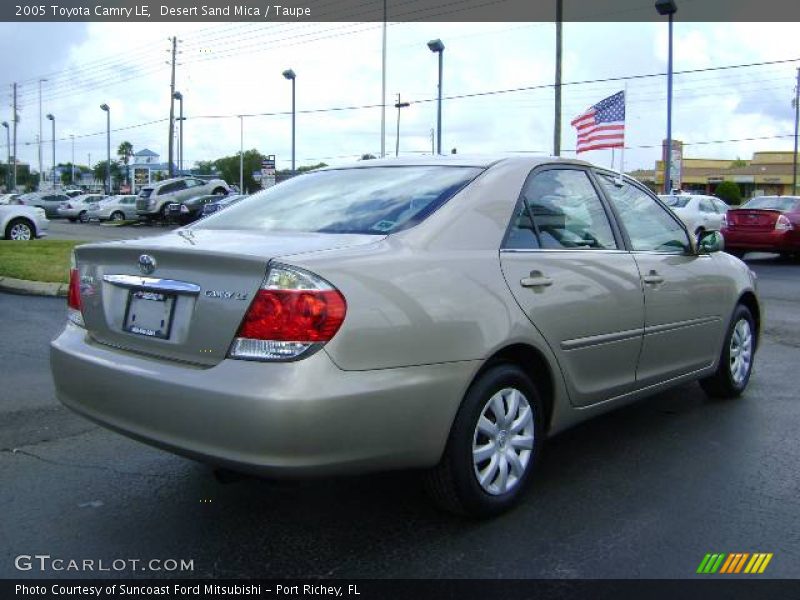 Desert Sand Mica / Taupe 2005 Toyota Camry LE