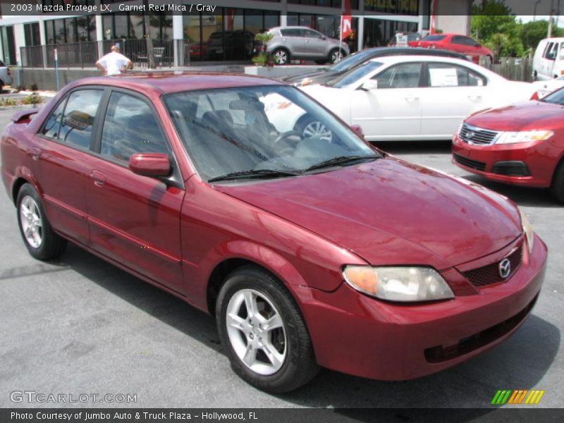  2003 Protege LX Garnet Red Mica