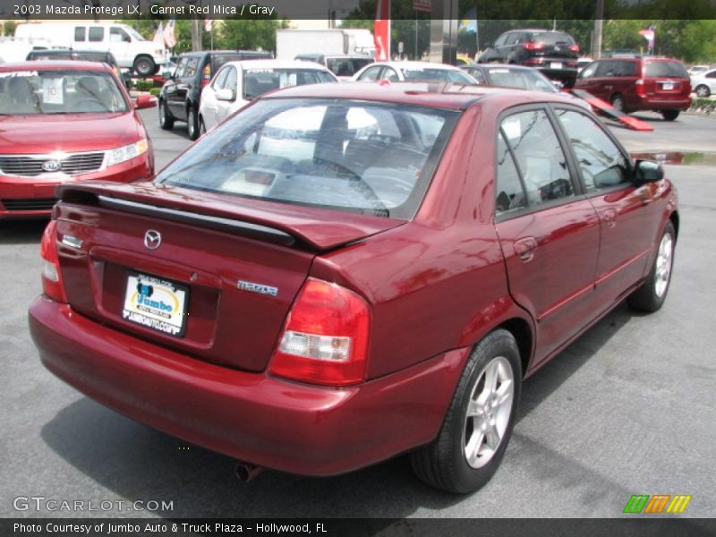  2003 Protege LX Garnet Red Mica