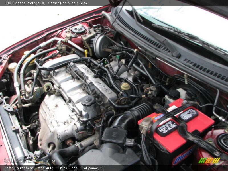  2003 Protege LX Engine - 2.0 Liter DOHC 16-Valve 4 Cylinder