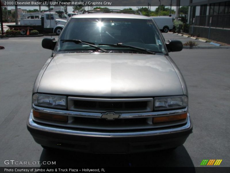 Light Pewter Metallic / Graphite Gray 2000 Chevrolet Blazer LT