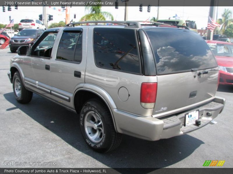 Light Pewter Metallic / Graphite Gray 2000 Chevrolet Blazer LT