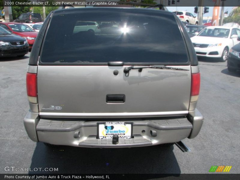 Light Pewter Metallic / Graphite Gray 2000 Chevrolet Blazer LT