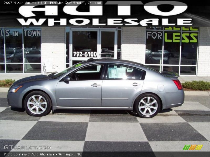 Precision Gray Metallic / Charcoal 2007 Nissan Maxima 3.5 SE