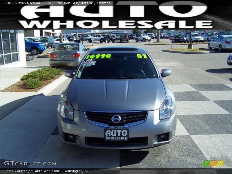 Precision Gray Metallic / Charcoal 2007 Nissan Maxima 3.5 SE