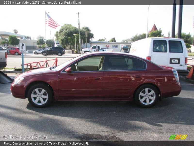 Sonoma Sunset Red / Blond 2003 Nissan Altima 2.5 S