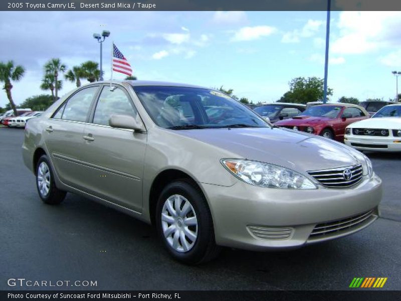 Desert Sand Mica / Taupe 2005 Toyota Camry LE