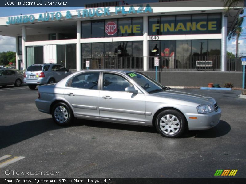 Silver / Gray 2006 Kia Optima LX