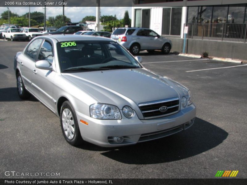 Silver / Gray 2006 Kia Optima LX