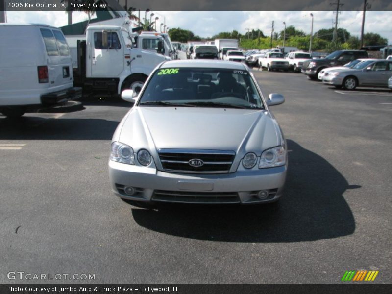 Silver / Gray 2006 Kia Optima LX