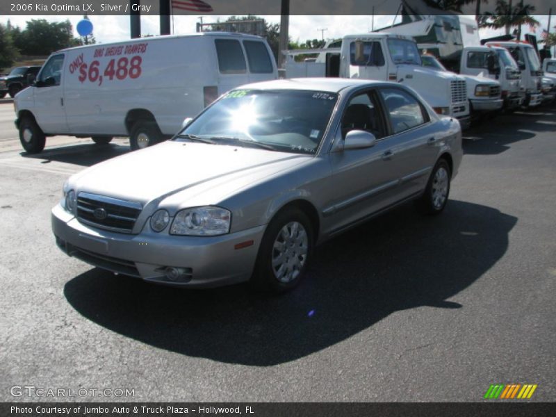 Silver / Gray 2006 Kia Optima LX