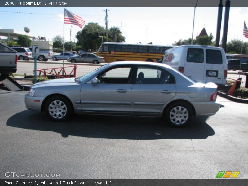 Silver / Gray 2006 Kia Optima LX