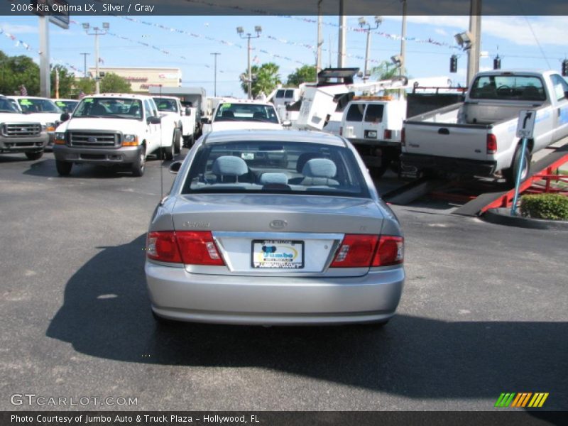 Silver / Gray 2006 Kia Optima LX