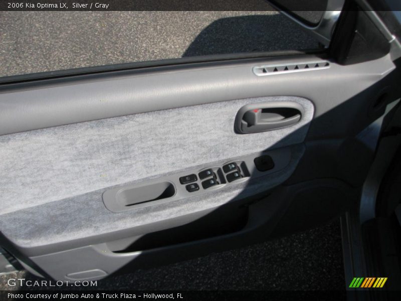 Silver / Gray 2006 Kia Optima LX