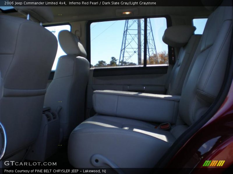 Inferno Red Pearl / Dark Slate Gray/Light Graystone 2006 Jeep Commander Limited 4x4