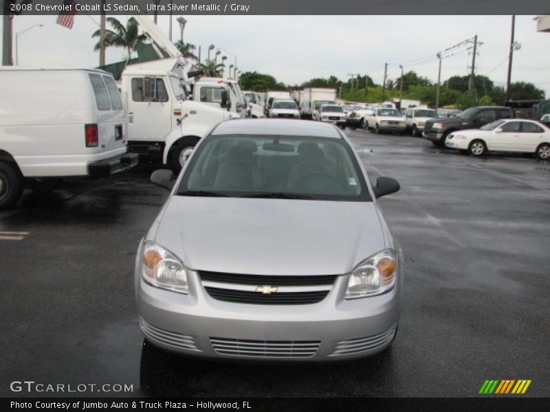 Ultra Silver Metallic / Gray 2008 Chevrolet Cobalt LS Sedan