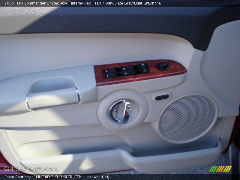 Inferno Red Pearl / Dark Slate Gray/Light Graystone 2006 Jeep Commander Limited 4x4