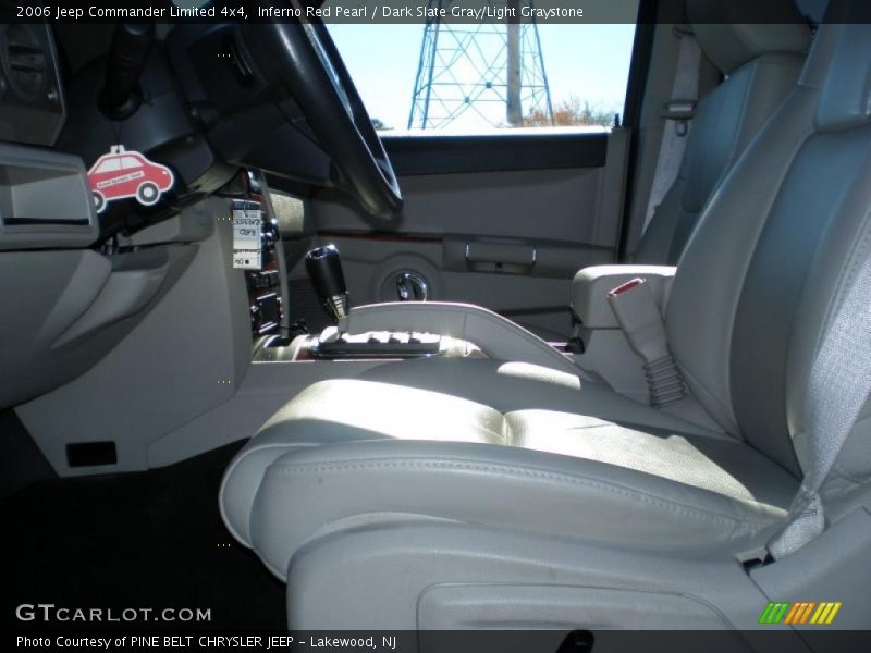 Inferno Red Pearl / Dark Slate Gray/Light Graystone 2006 Jeep Commander Limited 4x4