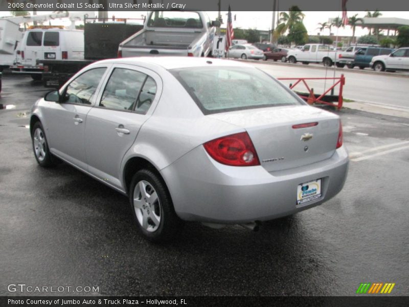 Ultra Silver Metallic / Gray 2008 Chevrolet Cobalt LS Sedan