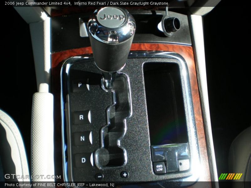 Inferno Red Pearl / Dark Slate Gray/Light Graystone 2006 Jeep Commander Limited 4x4