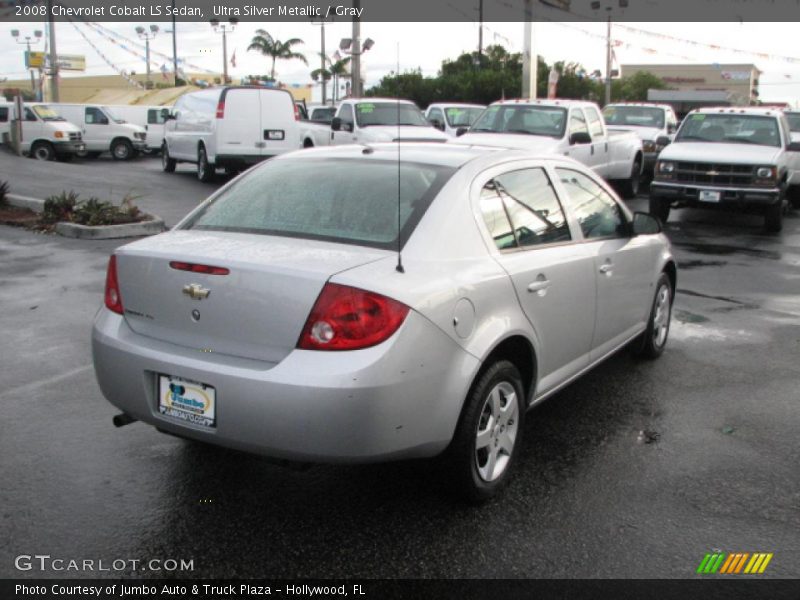 Ultra Silver Metallic / Gray 2008 Chevrolet Cobalt LS Sedan
