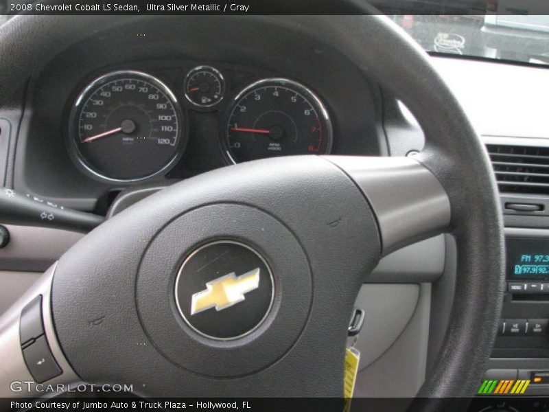 Ultra Silver Metallic / Gray 2008 Chevrolet Cobalt LS Sedan
