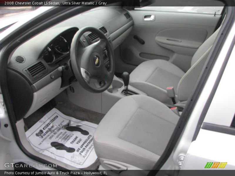 Ultra Silver Metallic / Gray 2008 Chevrolet Cobalt LS Sedan