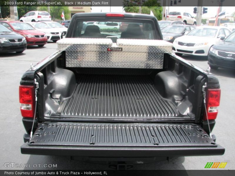 Black / Medium Dark Flint 2009 Ford Ranger XLT SuperCab