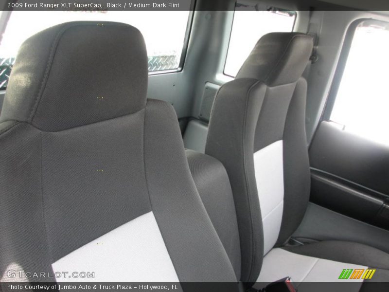 Black / Medium Dark Flint 2009 Ford Ranger XLT SuperCab
