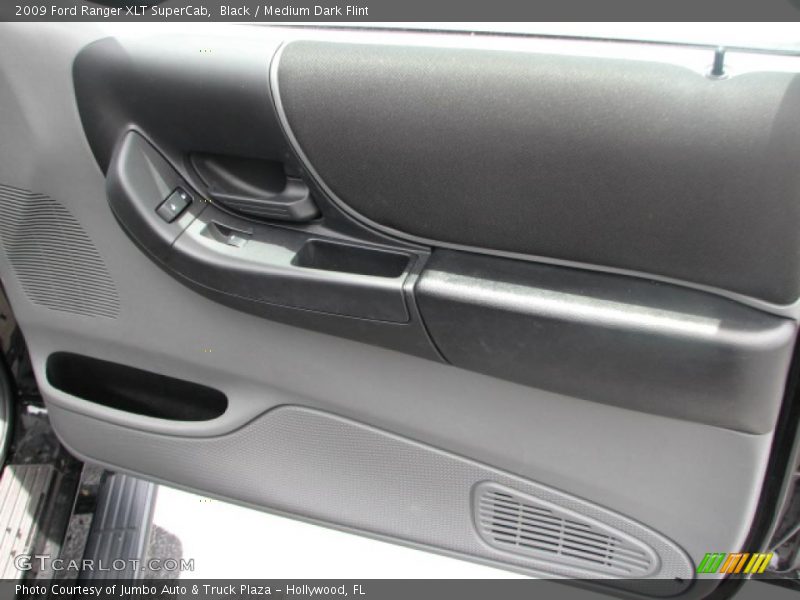 Black / Medium Dark Flint 2009 Ford Ranger XLT SuperCab