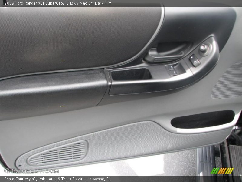 Black / Medium Dark Flint 2009 Ford Ranger XLT SuperCab