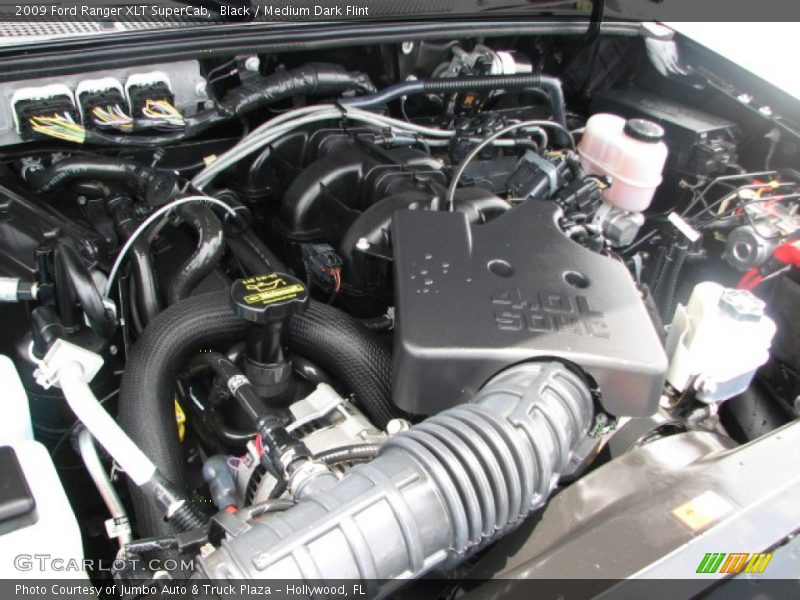  2009 Ranger XLT SuperCab Engine - 4.0 Liter SOHC 12-Valve V6