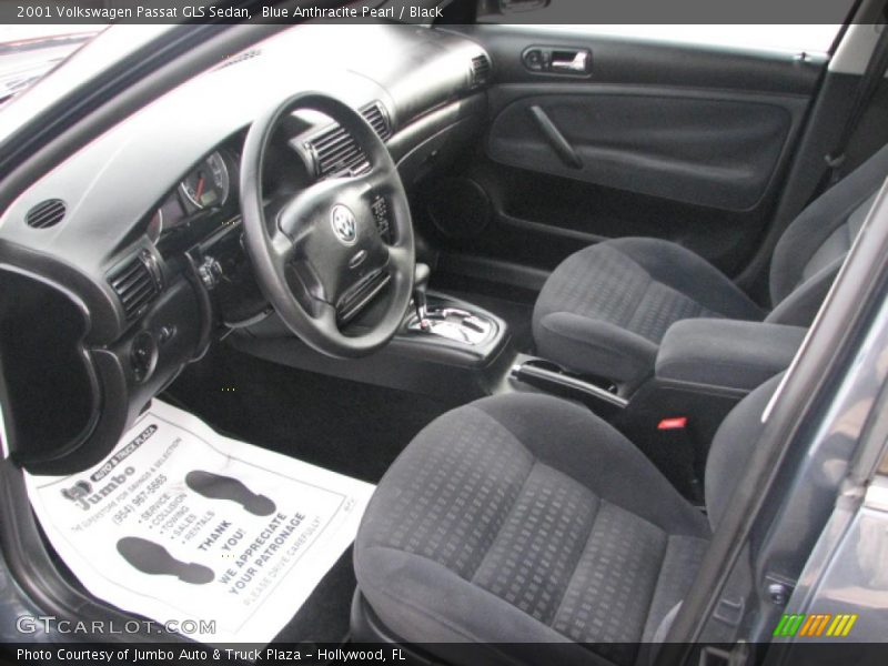  2001 Passat GLS Sedan Black Interior