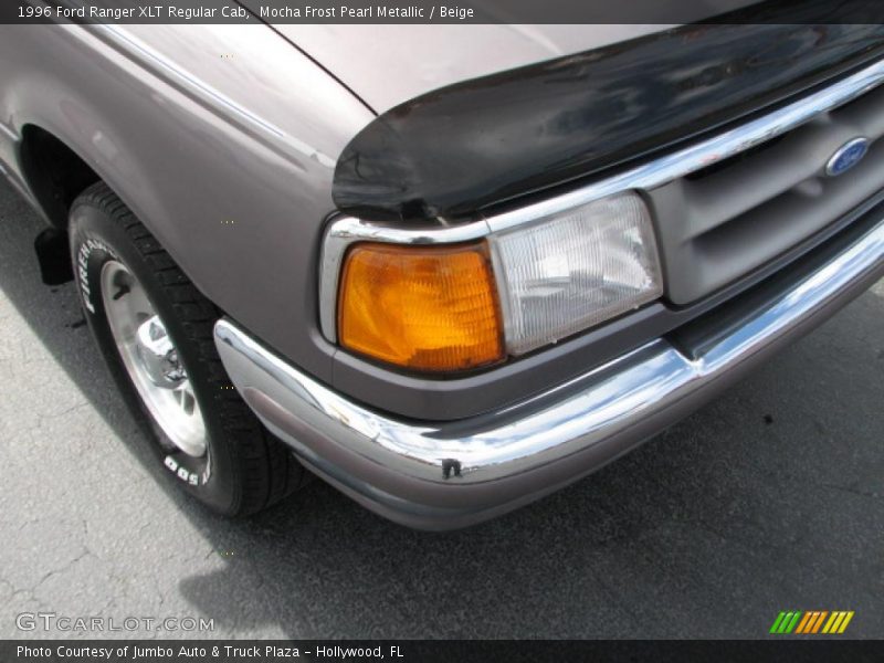 Mocha Frost Pearl Metallic / Beige 1996 Ford Ranger XLT Regular Cab