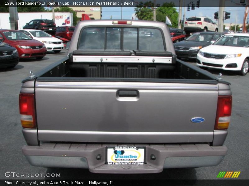 Mocha Frost Pearl Metallic / Beige 1996 Ford Ranger XLT Regular Cab