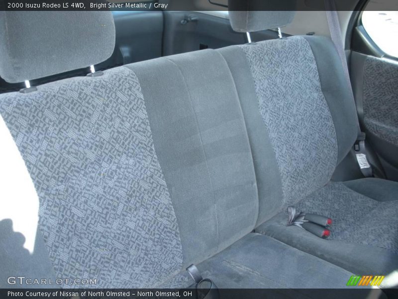Bright Silver Metallic / Gray 2000 Isuzu Rodeo LS 4WD