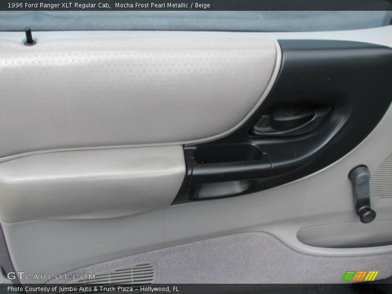 Mocha Frost Pearl Metallic / Beige 1996 Ford Ranger XLT Regular Cab