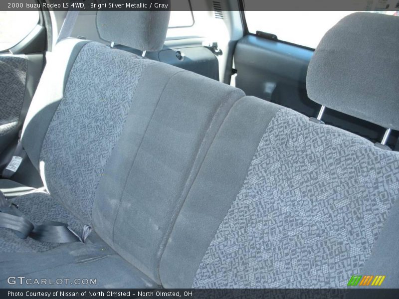 Bright Silver Metallic / Gray 2000 Isuzu Rodeo LS 4WD