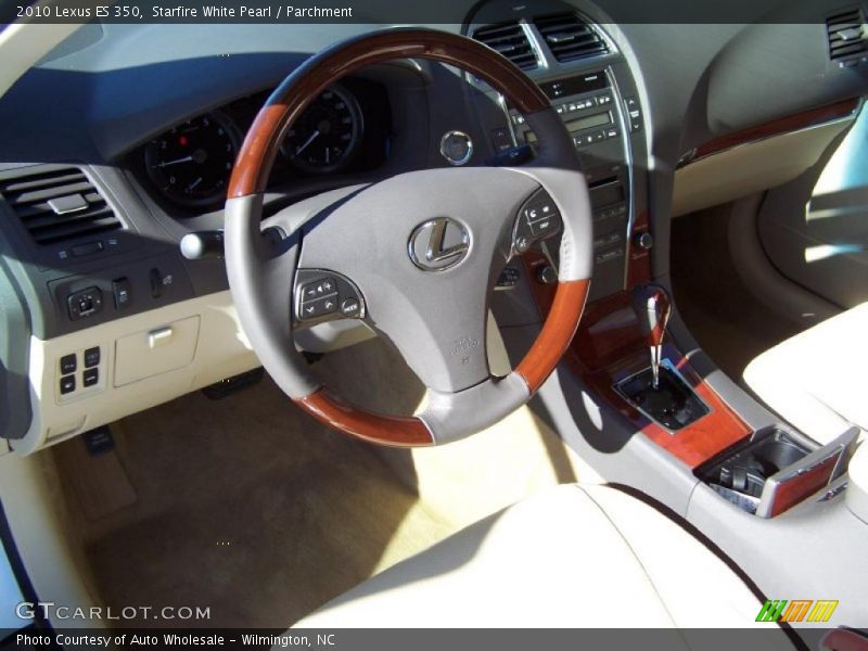 Starfire White Pearl / Parchment 2010 Lexus ES 350