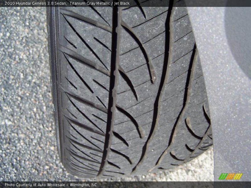 Titanium Gray Metallic / Jet Black 2010 Hyundai Genesis 3.8 Sedan