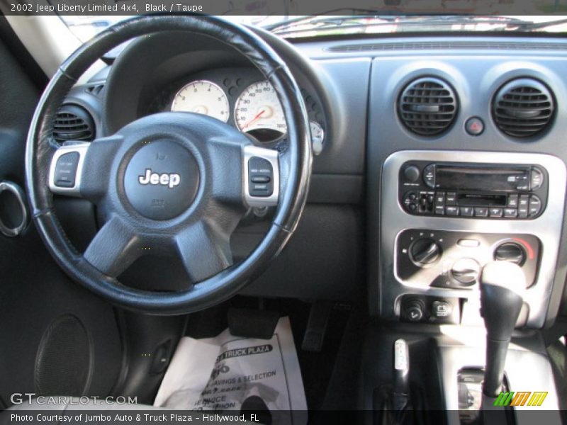 Black / Taupe 2002 Jeep Liberty Limited 4x4