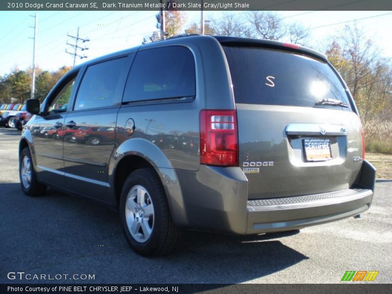 Dark Titanium Metallic / Dark Slate Gray/Light Shale 2010 Dodge Grand Caravan SE