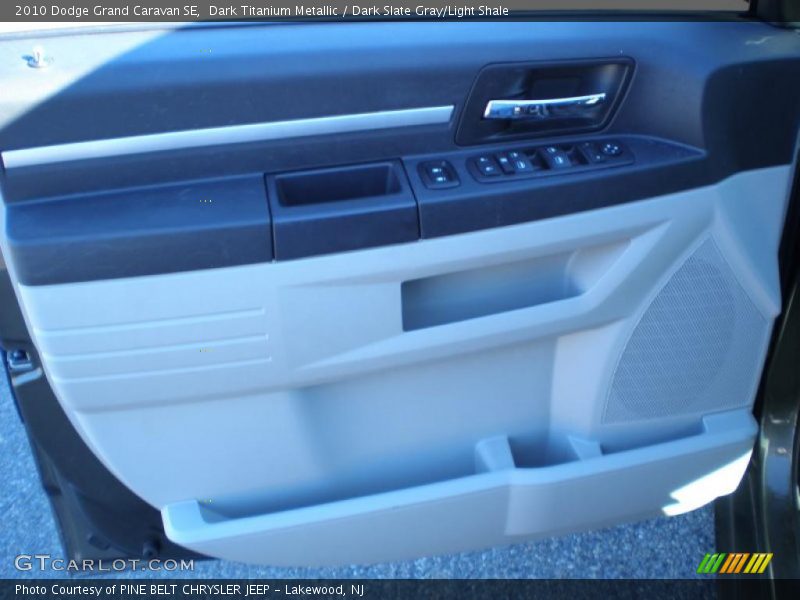 Dark Titanium Metallic / Dark Slate Gray/Light Shale 2010 Dodge Grand Caravan SE