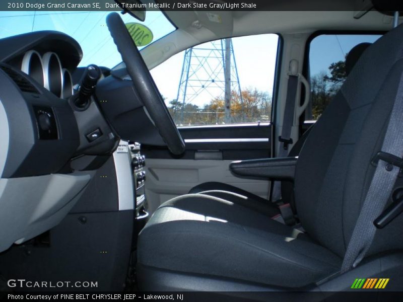 Dark Titanium Metallic / Dark Slate Gray/Light Shale 2010 Dodge Grand Caravan SE