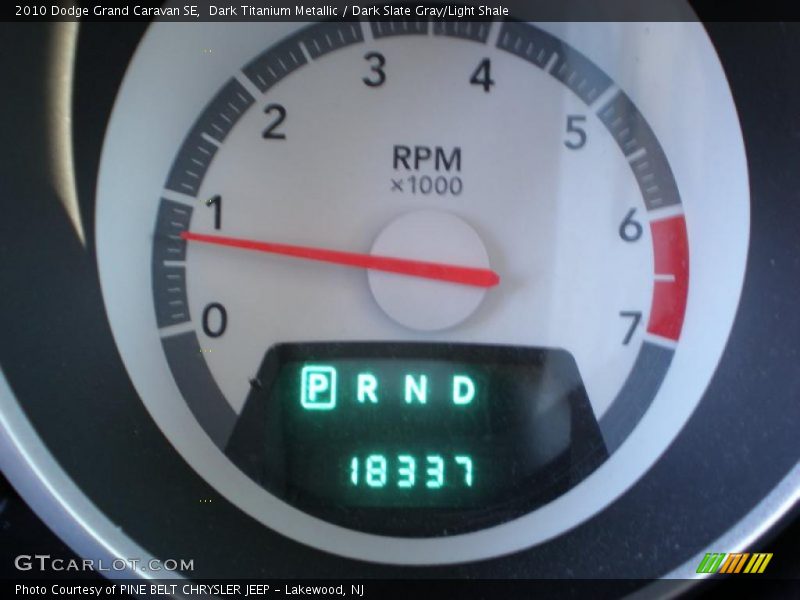 Dark Titanium Metallic / Dark Slate Gray/Light Shale 2010 Dodge Grand Caravan SE
