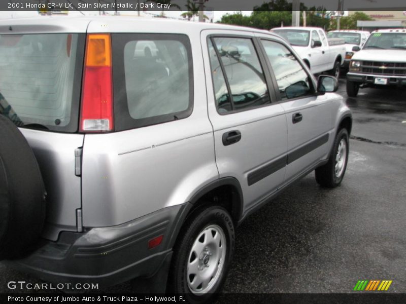 Satin Silver Metallic / Dark Gray 2001 Honda CR-V LX